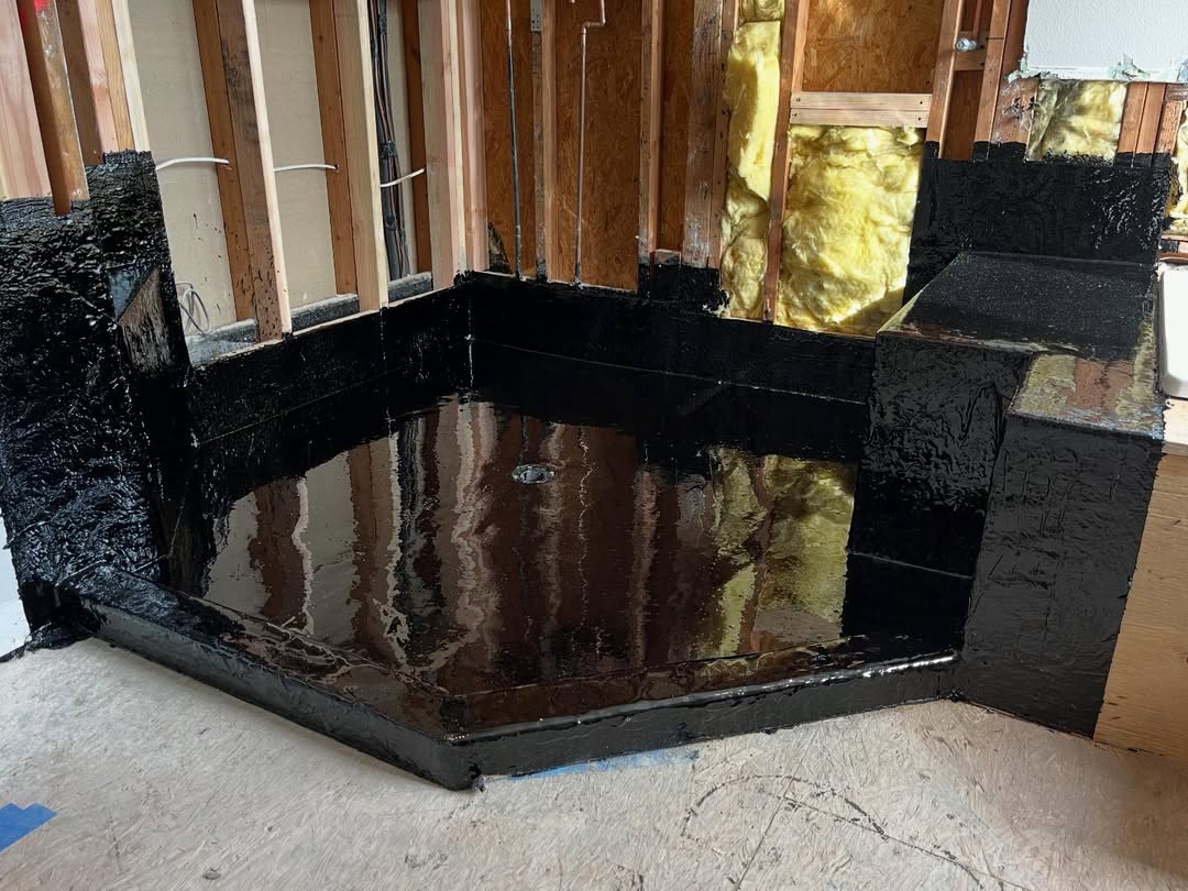 Roman Tub Waterproofing